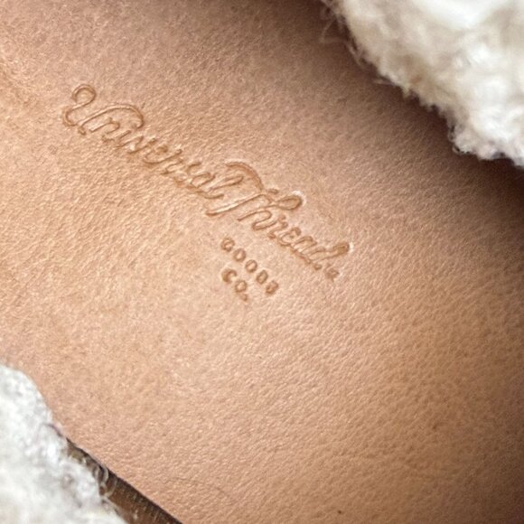 Universal Thread Maisie Clog Boots Womens 8.5 Cognac Brown Side Zip 2.5 Inch - Picture 9 of 11